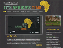 Tablet Screenshot of itsafricastime.org